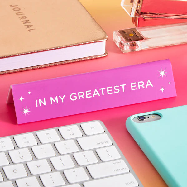 Taylor Swift "In My Greatest Era" Desk Sign