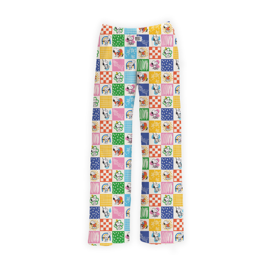 Snoopy Spring Checkered Lounge Pants