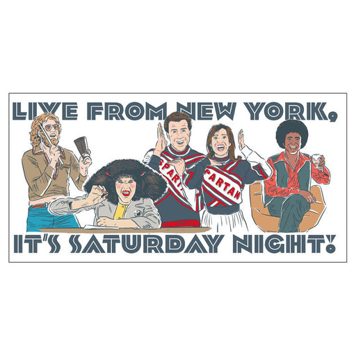 SNL Live From New York Collectible Drinking Glass
