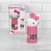 Hello Kitty salt and pepper grinder with packaging on a white background