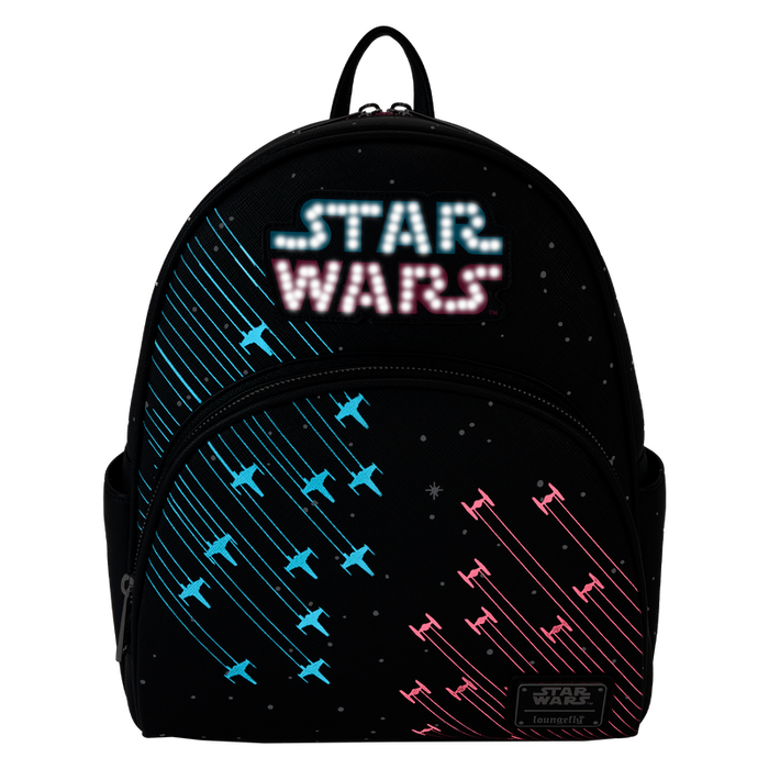 Star Wars Rebels vs Empire Galactic Light Up Glow Mini Backpack by Loungefly