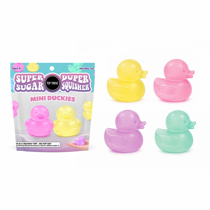 Super Duper Sugar Squisher Mini Ducks 2-Pack