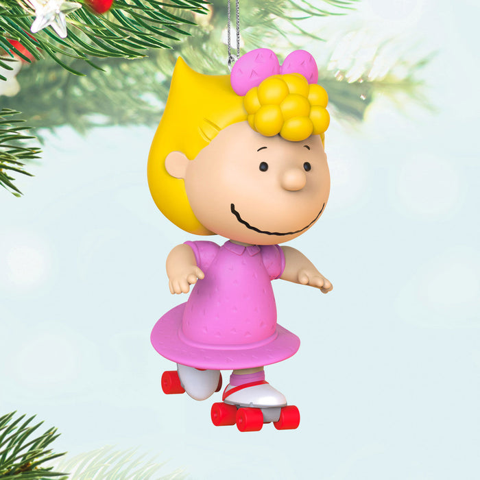 The Peanuts® Gang Skating Sally 2024 Ornament