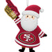 NFL San Francisco 49ers Santa Fan Hallmark Ornament