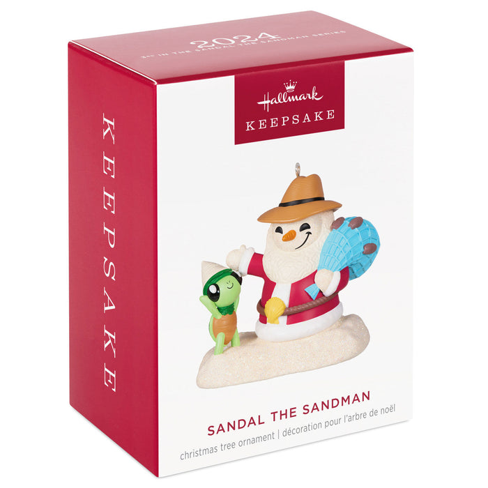 Sandal the Sandman 2024 Ornament - 3rd in the Series
