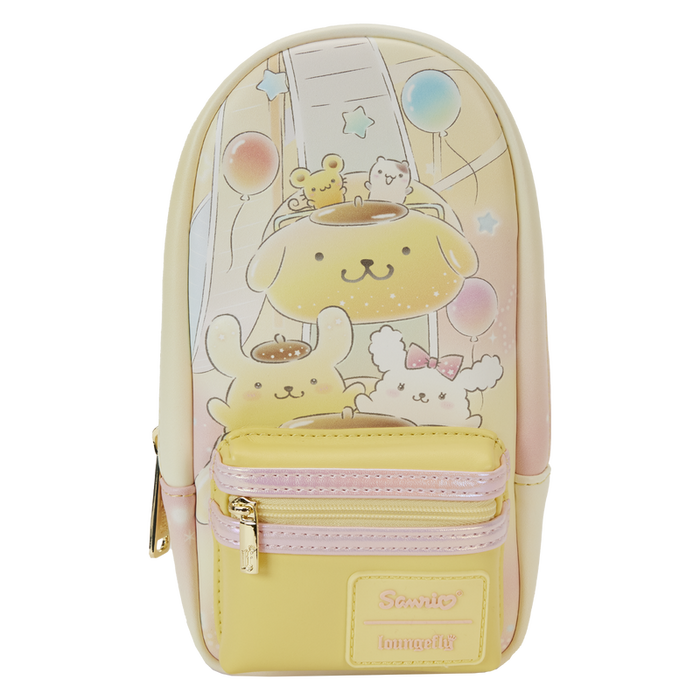 Sanrio Pompompurin Carnival Stationery Mini Backpack Pencil Case by Loungefly