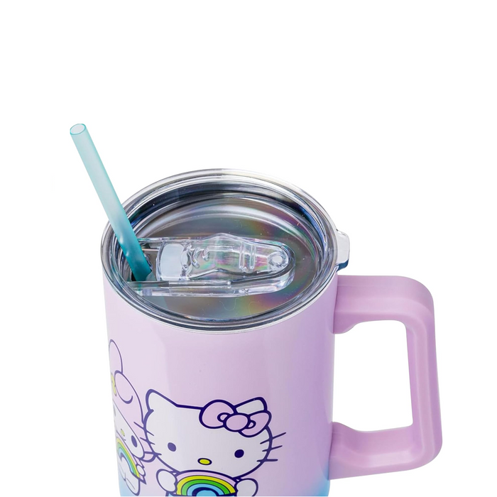 Hello Kitty and Friends Rainbow Ombre 40oz Stainless Steel Tumbler