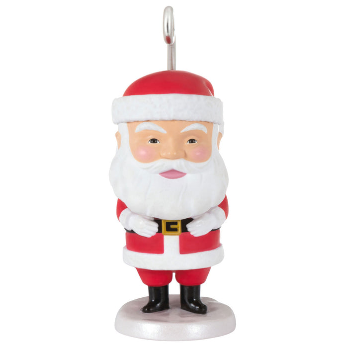 Mini Wiggly Santa 2023 Ornament