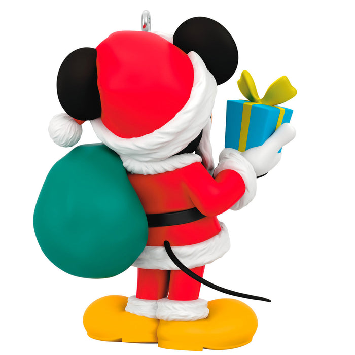 Santa Mickey 2024 Ornament - 3rd in the All About Mickey! Series