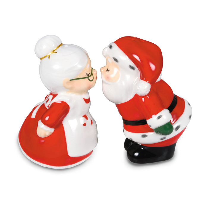 Kissing Clauses Salt and Pepper Shakers