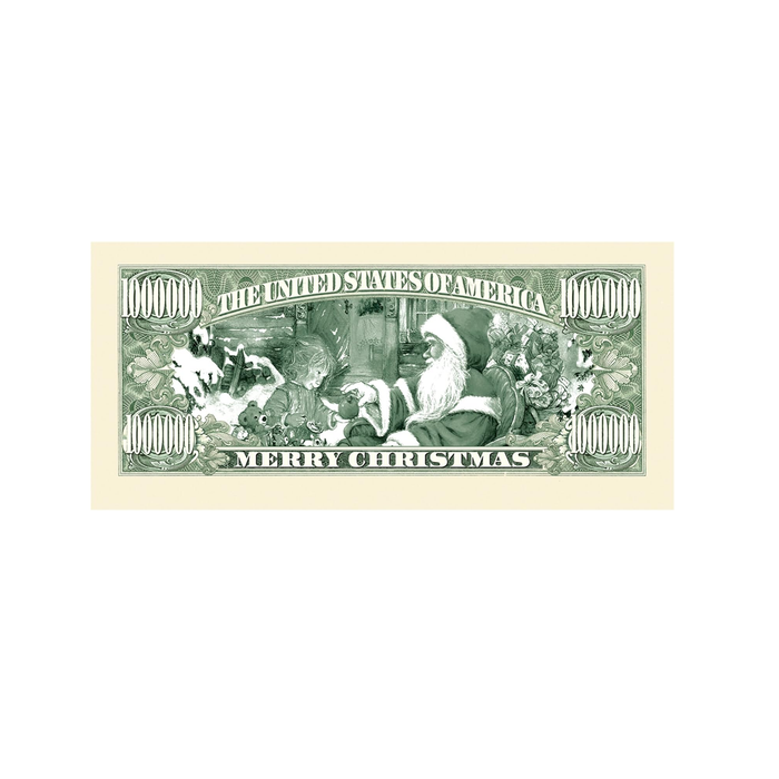 Santa Claus Million Dollar Bill