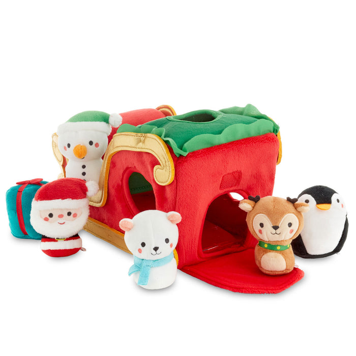 Santa's Sleigh Plush Play Set