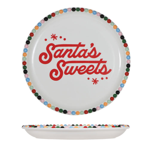 Santa's Sweets Christmas Plate