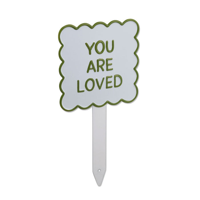 You Are Loved Garden Stake, 6"