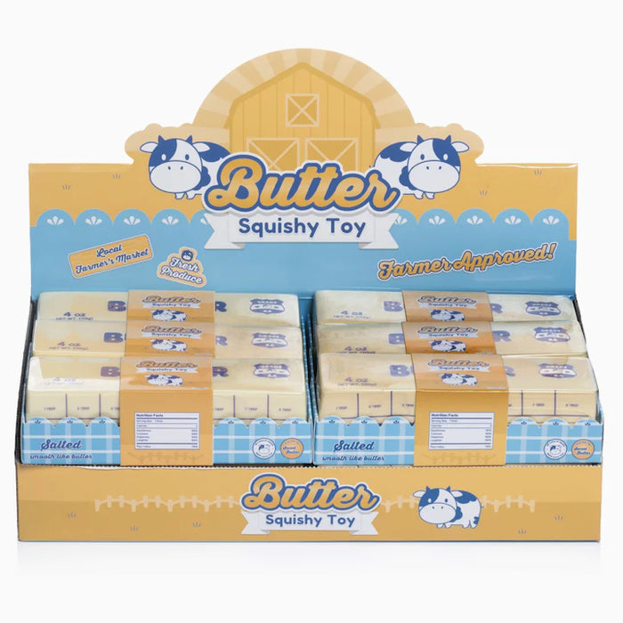 Butter Squishy Toy