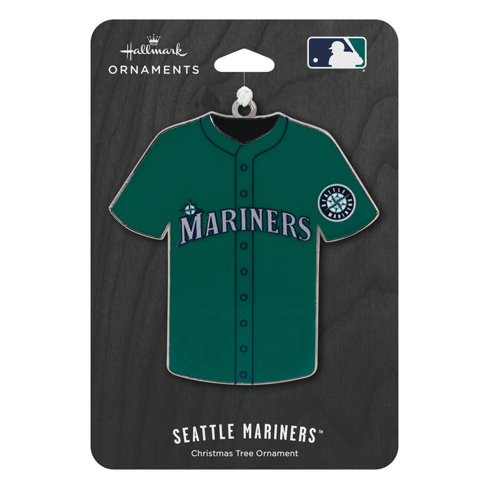 MLB Seattle Mariners Baseball Jersey Metal Hallmark Ornament