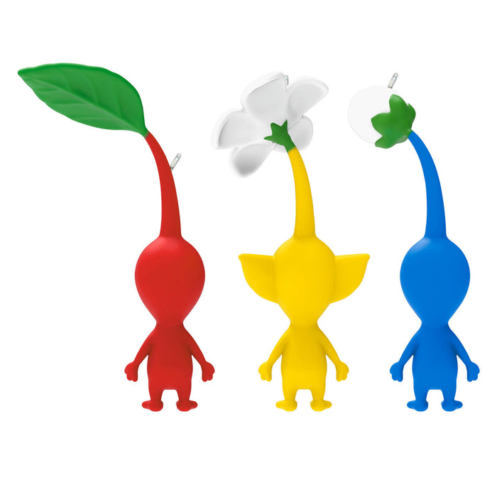 Nintendo Pikmin™ Red, Yellow, and Blue Pikmin 2024 Ornaments