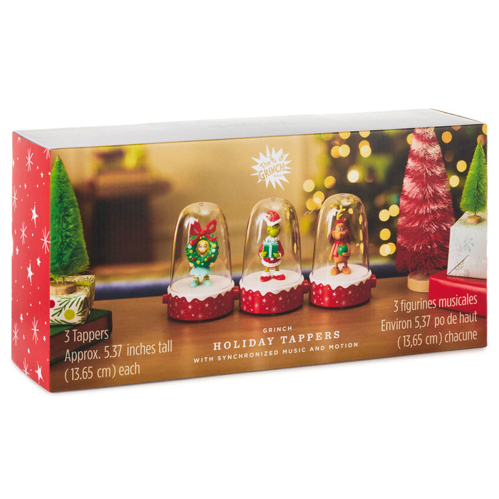 Dr. Seuss's How the Grinch Stole Christmas!™ Holiday Tappers Musical Figurines With Motion, Set of 3