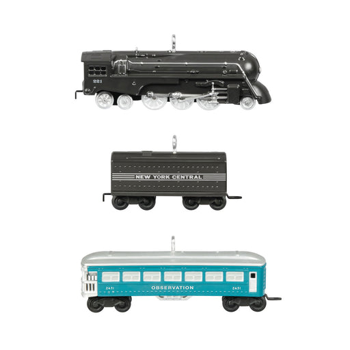 Mini Lionel® 221 Steam Locomotive and Tender With 2431 Observation Car 2024 Ornaments