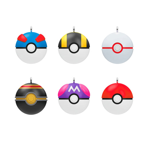 Mini Pokémon Poké Balls 2024 Ornaments