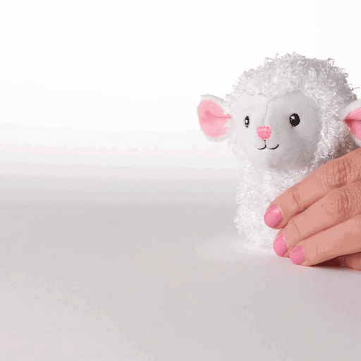 Zip-Along Sheep Plush Toy