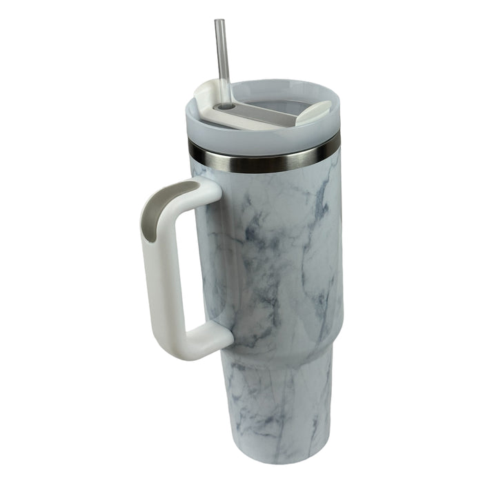 40oz Stainless Steel Tumbler, Marble