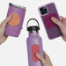 Purple Slabs Silicone Sensory Sticker