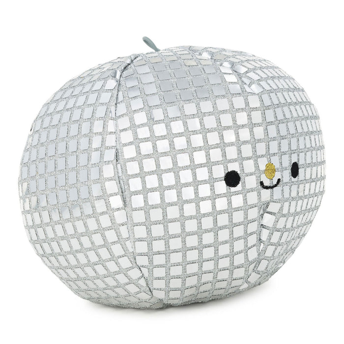 Small Disco Ball Plush With Sound, 6"