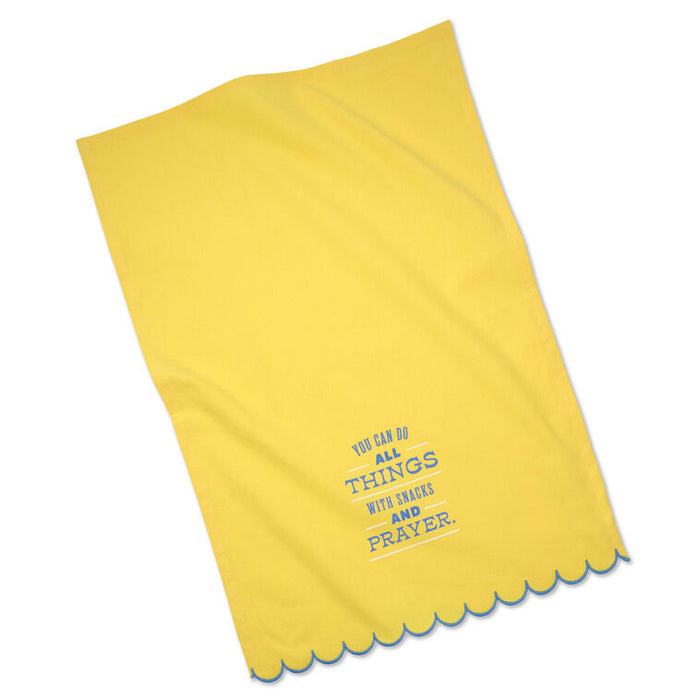 Snacks and Prayer Tea Towel