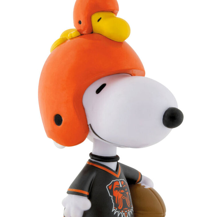 Peanuts® Snoopy & Woodstock NFL Cleveland Browns Bobblehead Hallmark Ornament