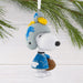 Peanuts® Snoopy & Woodstock NFL Detroit Lions Bobblehead Hallmark Ornament