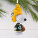 Peanuts® Snoopy & Woodstock NFL Green Bay Packers Bobblehead Hallmark Ornament