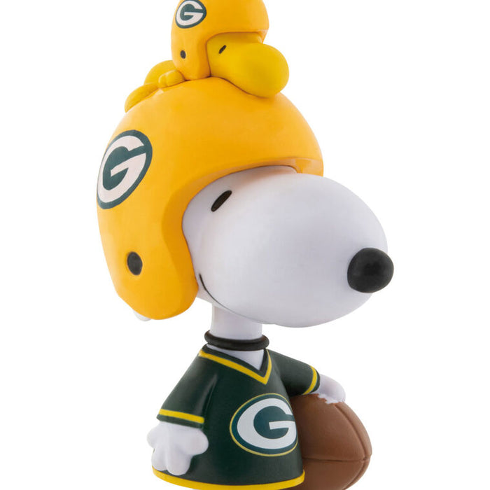 Peanuts® Snoopy & Woodstock NFL Green Bay Packers Bobblehead Hallmark Ornament