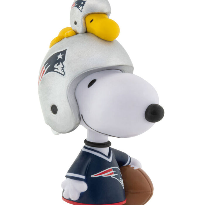 Peanuts® Snoopy & Woodstock NFL New England Patriots Bobblehead Hallmark Ornament