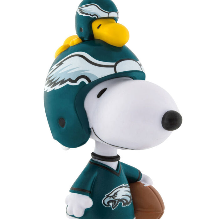 Peanuts® Snoopy & Woodstock NFL Philadelphia Eagles Bobblehead Hallmark Ornament