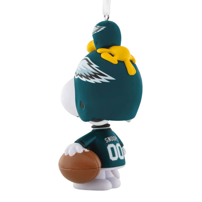 Peanuts® Snoopy & Woodstock NFL Philadelphia Eagles Bobblehead Hallmark Ornament