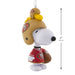 Peanuts® Snoopy & Woodstock NFL San Francisco 49ers Bobblehead Hallmark Ornament