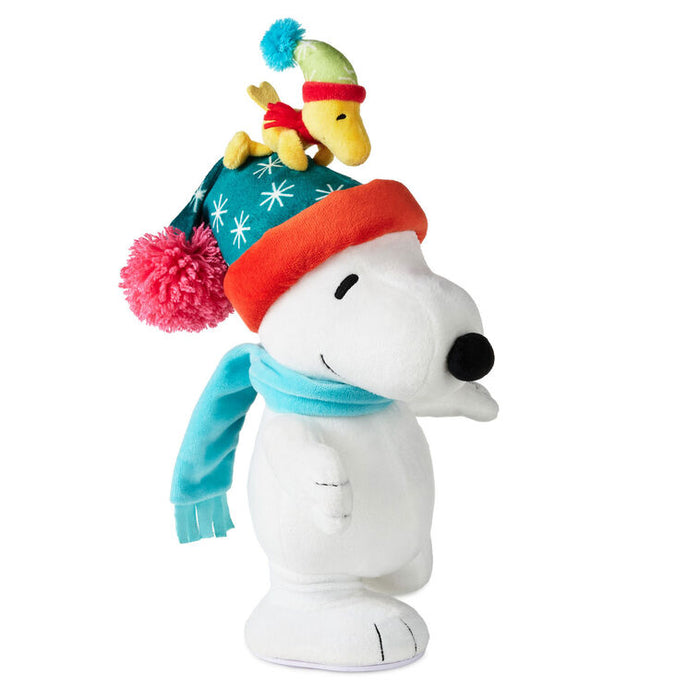 Peanuts® Snoopy Ice Skating Plush With Sound and Motion, 12"