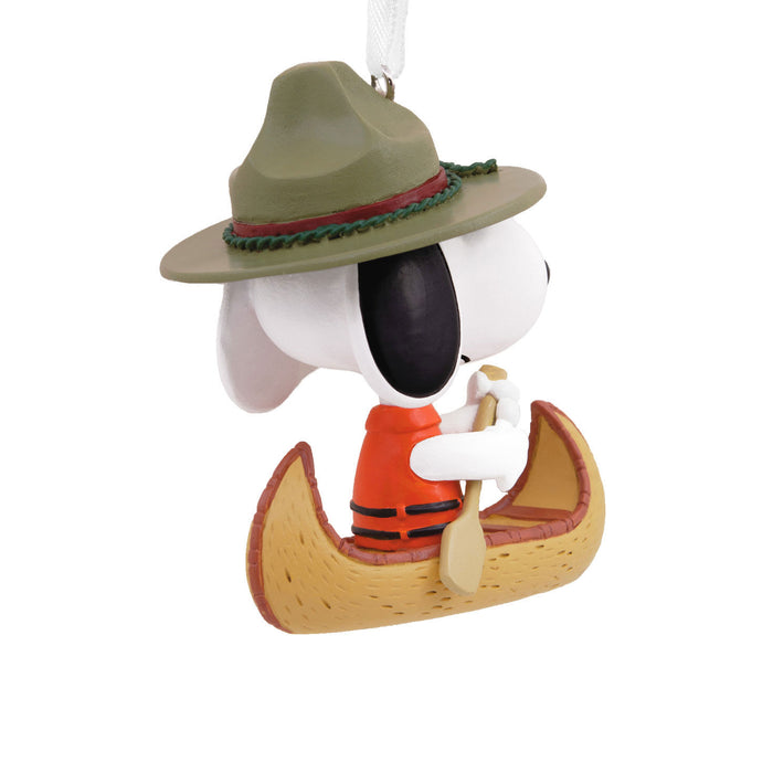 Peanuts® Snoopy in Canoe Hallmark Ornament