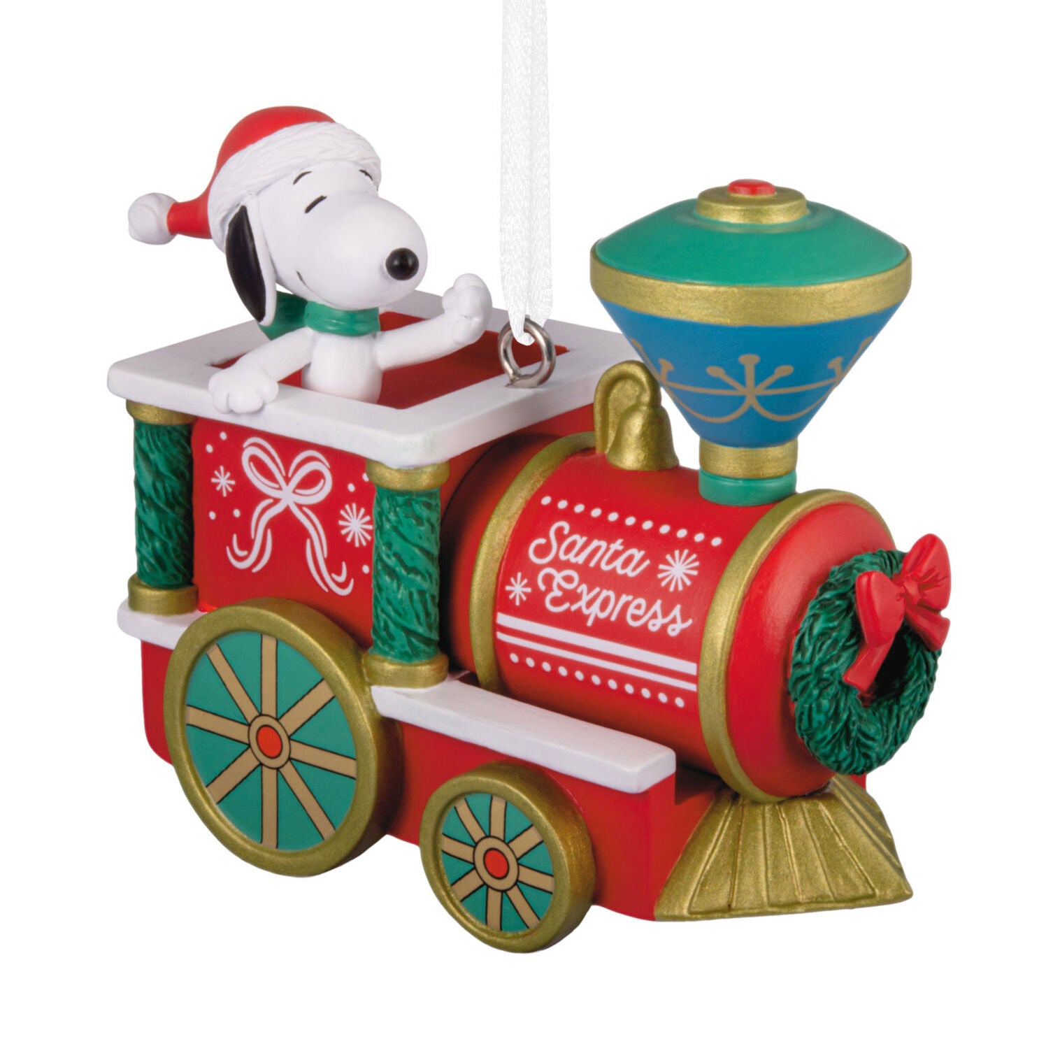 スヌッピー（感謝）/3 Peanuts® Snoopy Santa Express Hallmark Ornament - Trudy's Hallmark