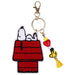 Keychain with Snoopy and Woodstock design on a white background