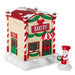 Magic Snowman Village Musical Bakery and Baker Tabletop Decorations With Light, Set of 2