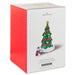 Magic Snowman Village Musical Christmas Tree and Mayor Tabletop Decorations With Light, Set of 2
