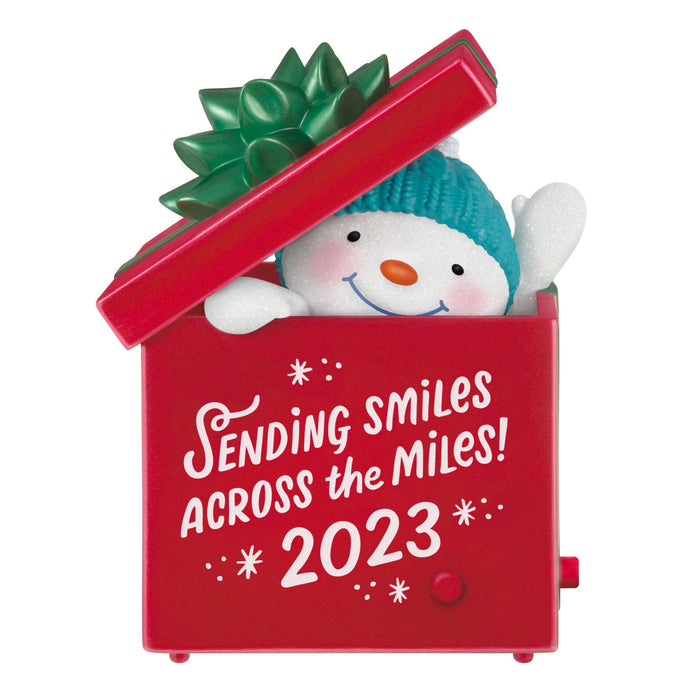 Smiles Across the Miles 2023 Recordable Sound Ornament