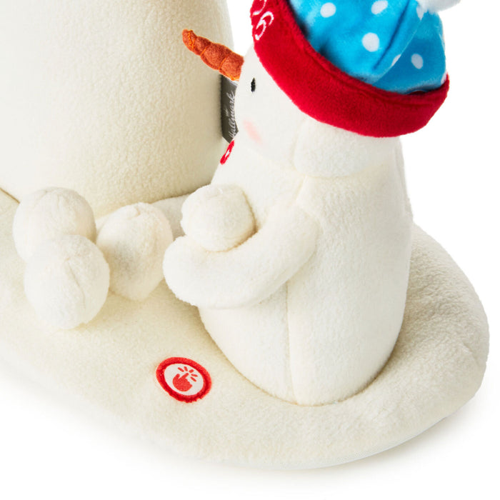 Snowball Fight! Musical Snowmen Plush With Motion, 10"