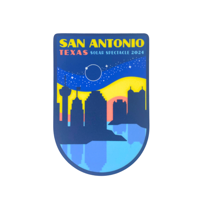 San Antonio April 2024 Solar Spectacle Magnet