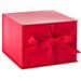 7.2" Solid Red Large Square Gift Box