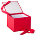 7.2" Solid Red Large Square Gift Box