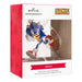 Sonic the Hedgehog Christmas ornament packaging with Hallmark branding