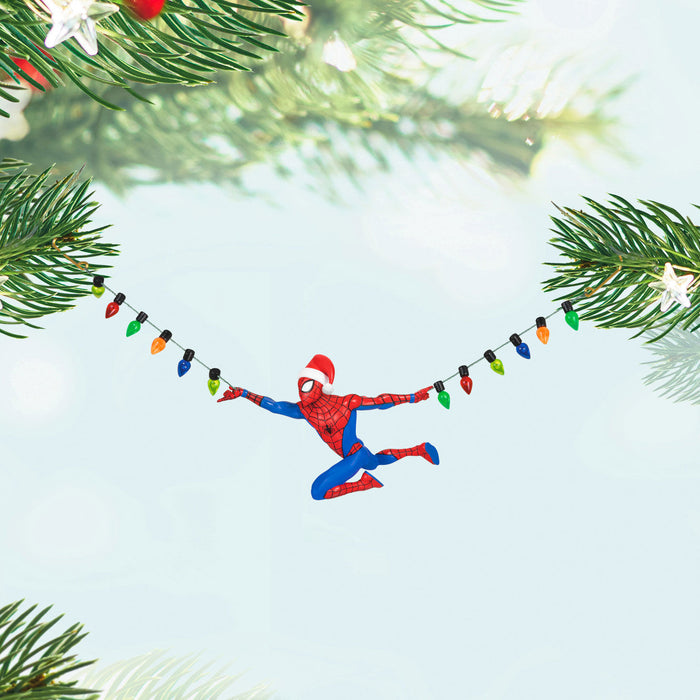 Marvel Spider-Man Holidays in Full Swing 2024 Ornament